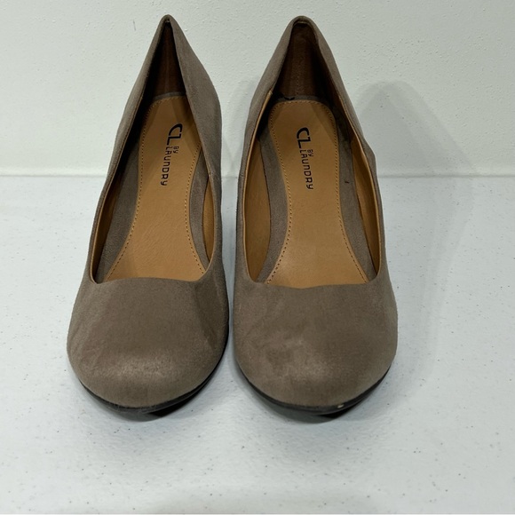 Chinese Laundry Women’s Taupe Faux Suede Niesha Wedges Shoes - Size 10 - Picture 2 of 10